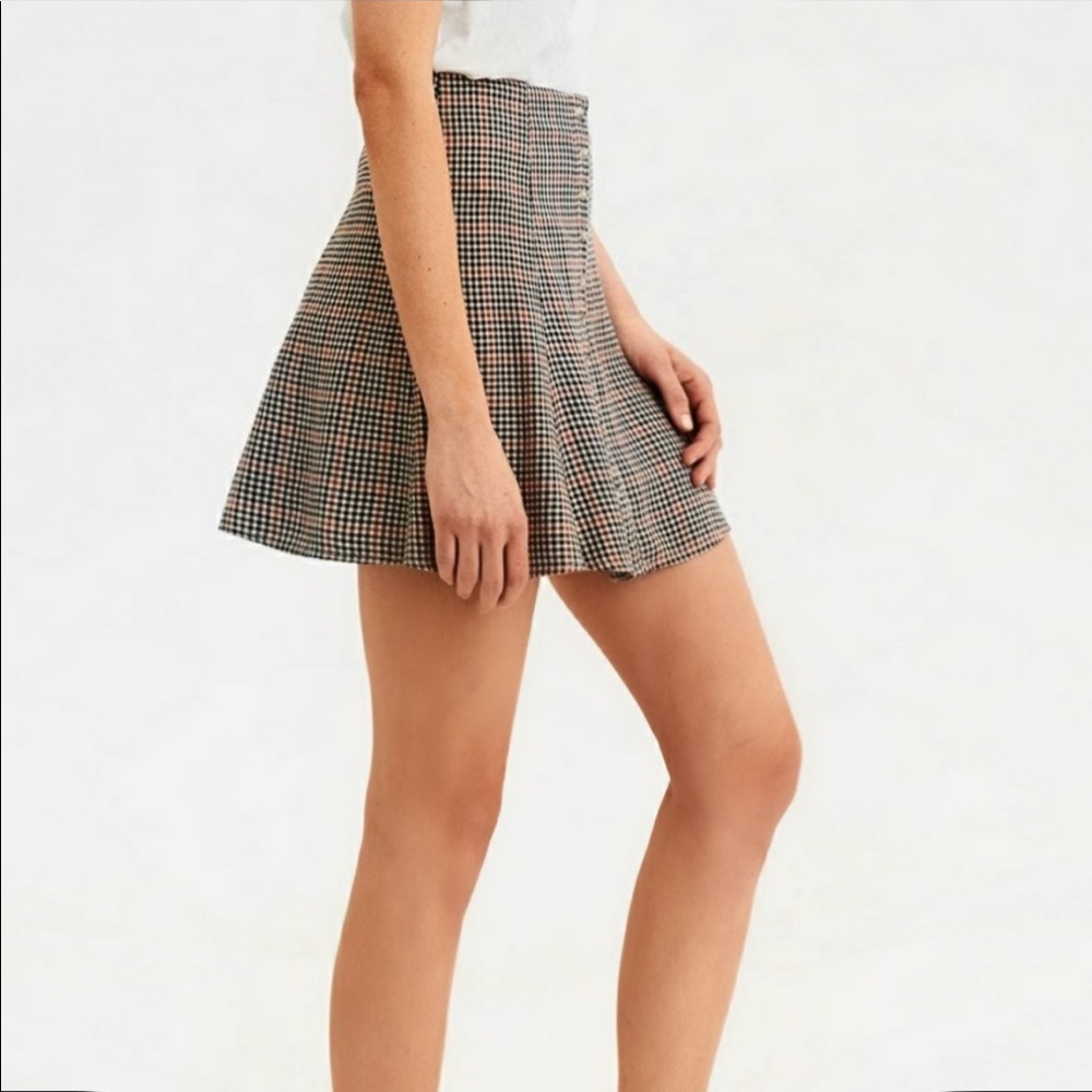 American Eagle plaid mini skirt